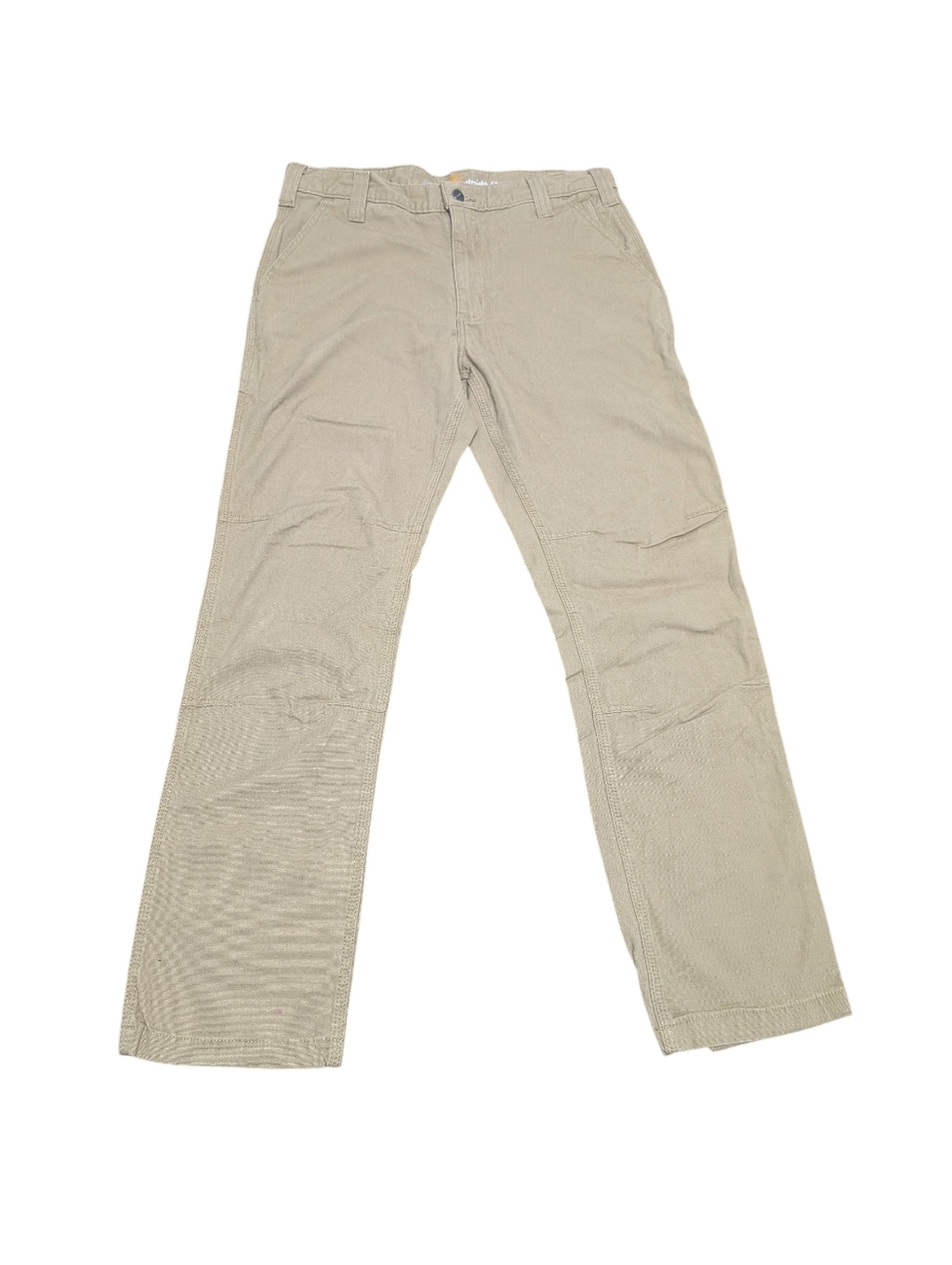CARHARTT Rigby Straight Fit Men's Khaki Work Chinos (34 x 30)